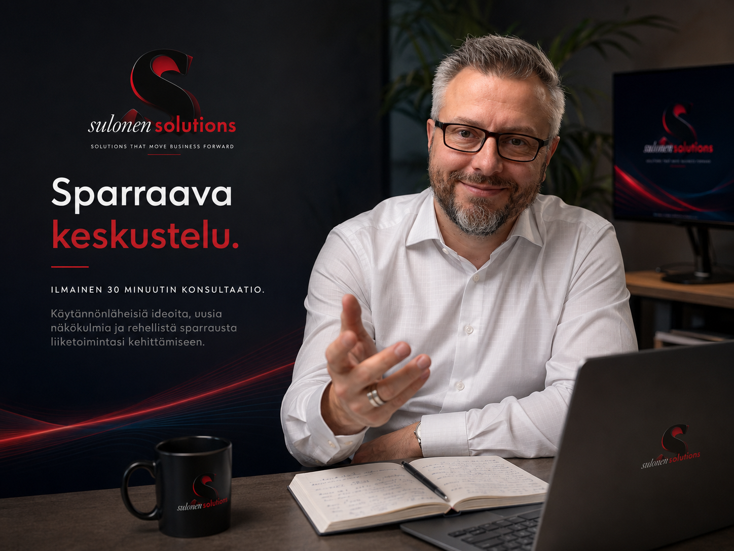 Ville Sulonen sparraavassa keskustelussa